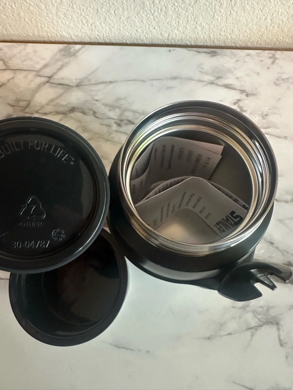 NWT - Stanley Thermal Adventure to Go Food Jar with Spork - 24oz - Black - Picture 6 of 6